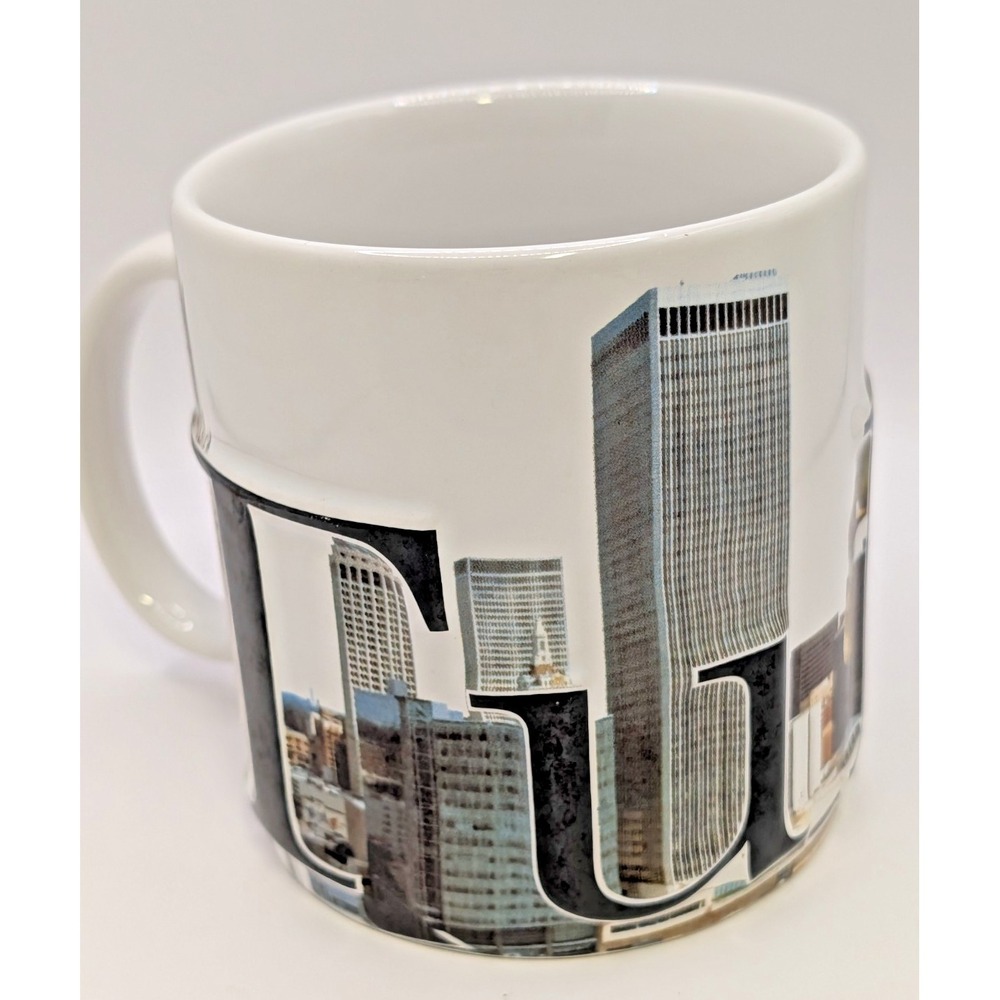 Americaware Homeware 3D Tulsa Coffee Mug Cup 2007 Oklahoma 18 oz